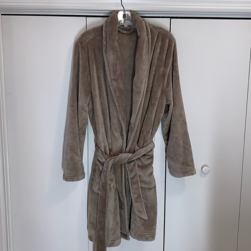Plush robe from the loft